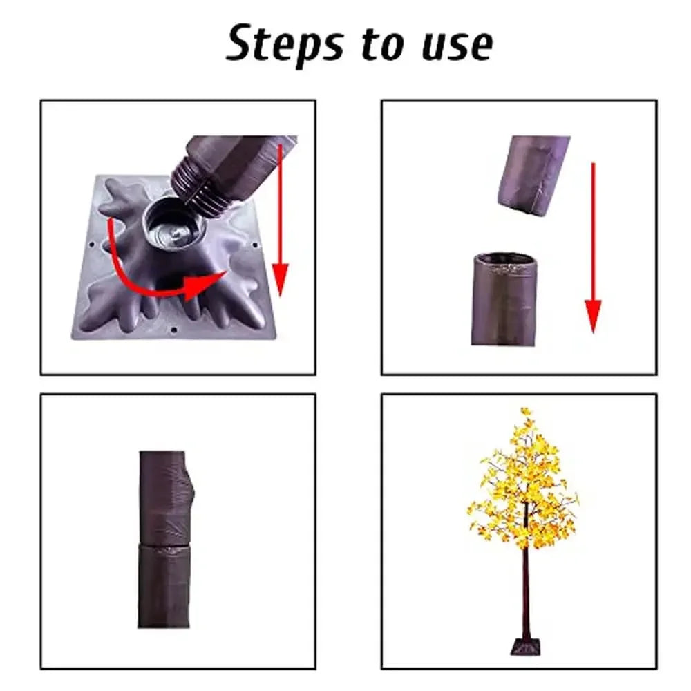 6ft LED Solar Maple Tree Lights