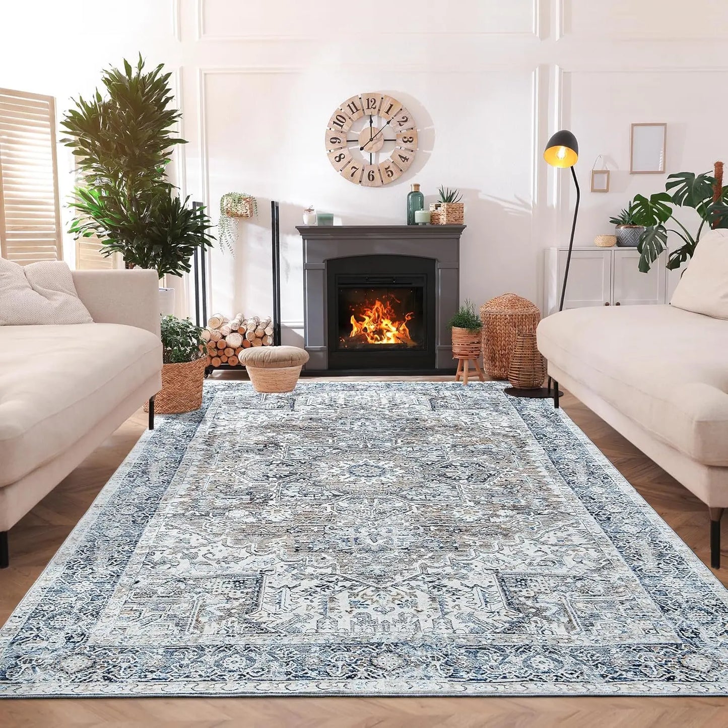 Cashmere Vintage Printed Rug