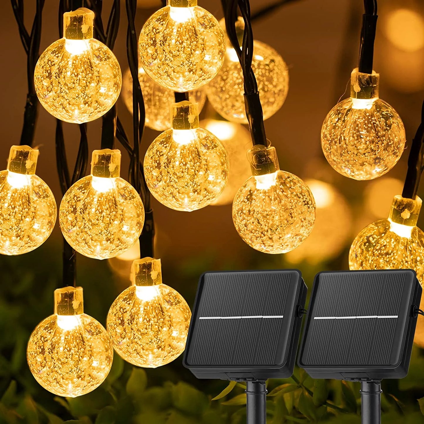 LED Solar String Lights