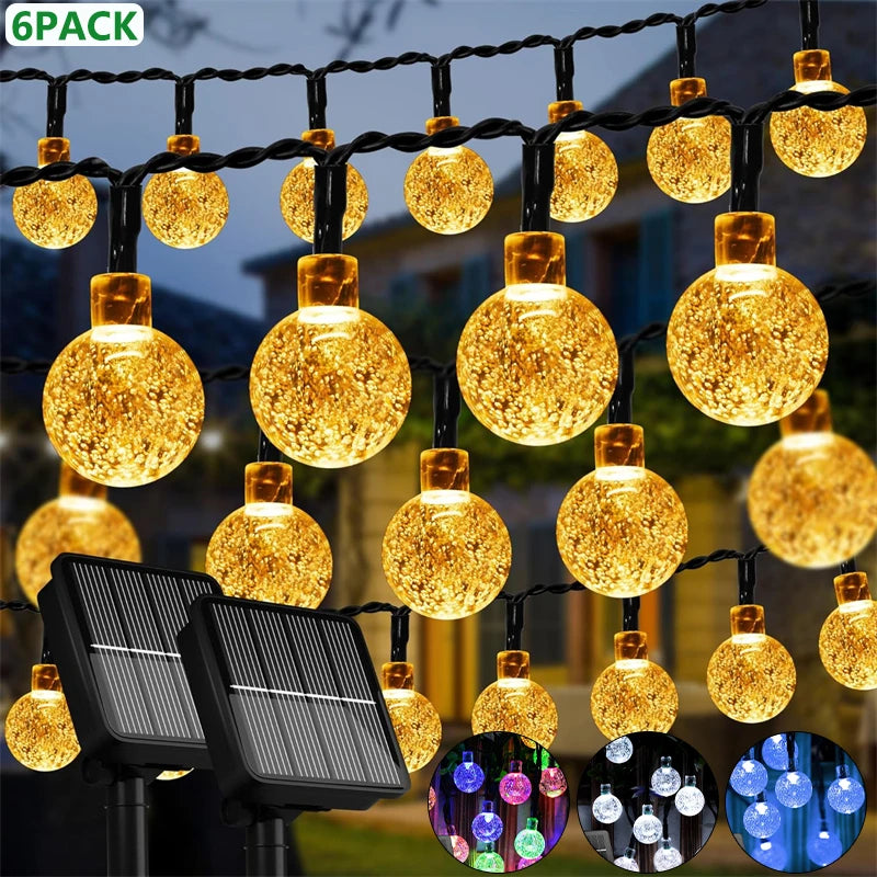 LED Solar String Lights