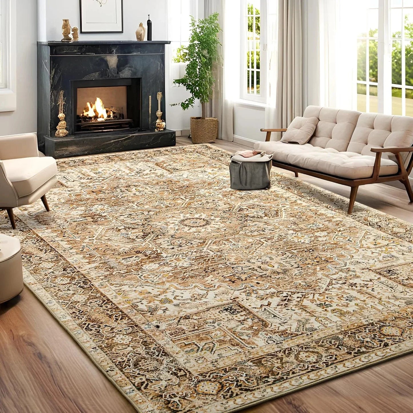 Cashmere Vintage Printed Rug